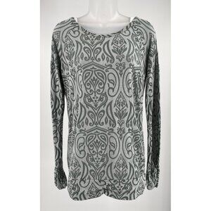 Aventura Ladies Long Athleisure Tee Size Medium